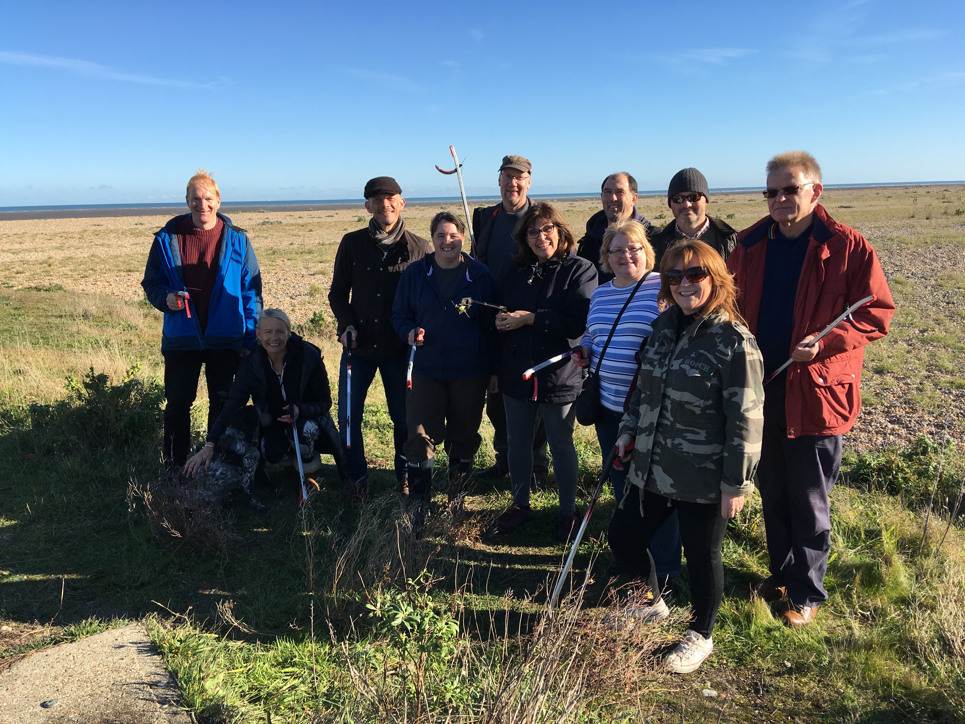 Guided walk near Ham Street Woods